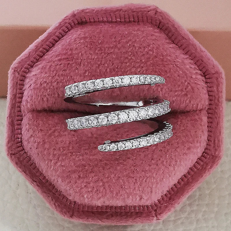 Ava Sterling Silver Ring