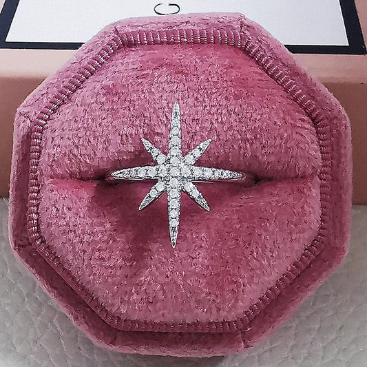 Star Sterling Silver Ring