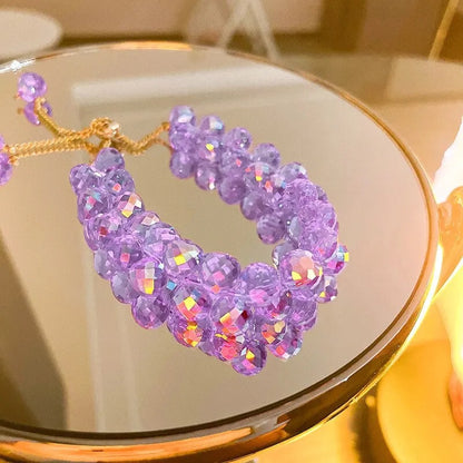 Fairytale Crystal Bracelet Purple