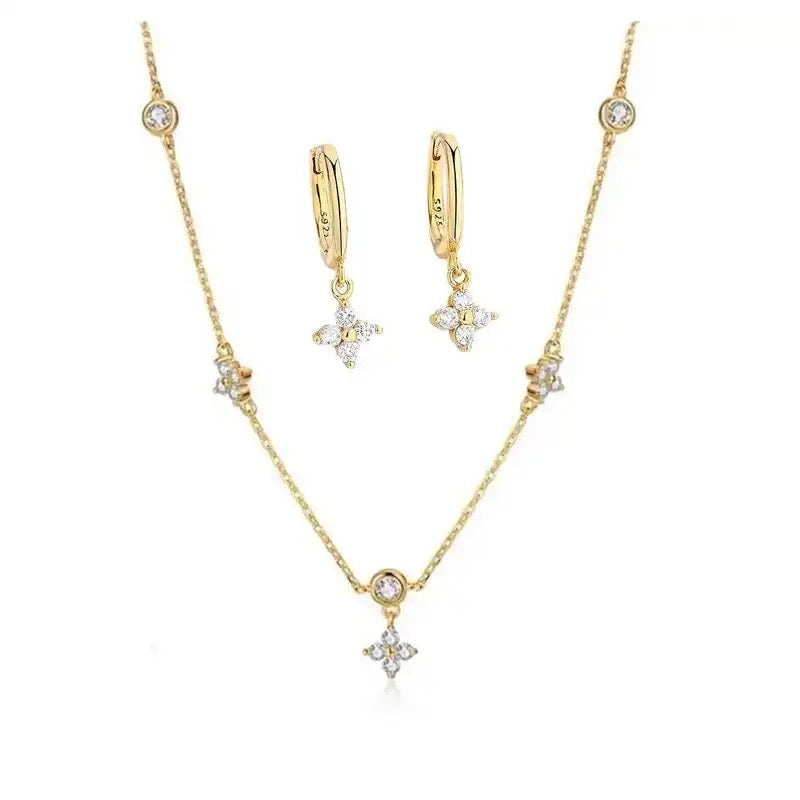 Arina Necklace+ Earrings Set