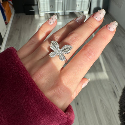 Butterfly Icy Ring