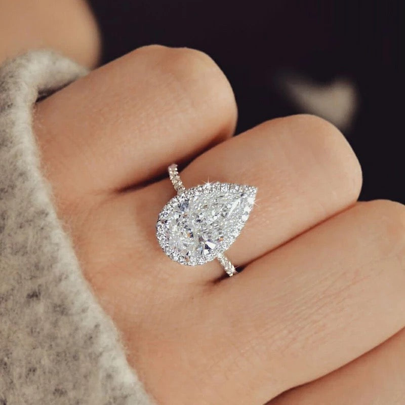 Kiki Pear Cut Ring