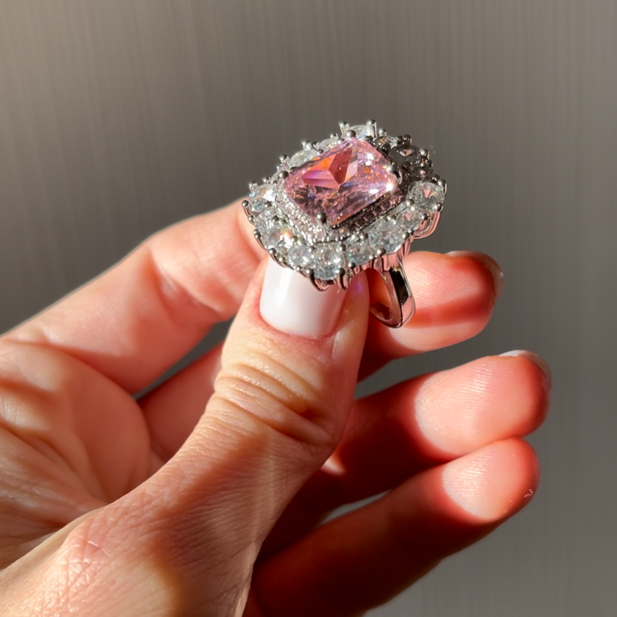 Jasmine Pink Ring