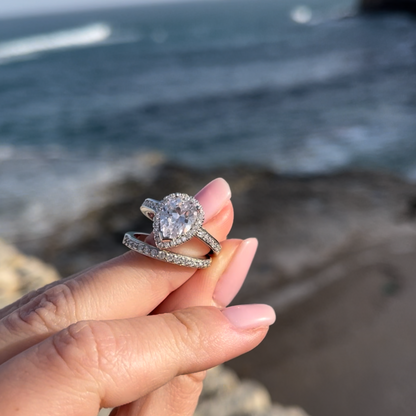 Irina Sterling Silver Ring Set