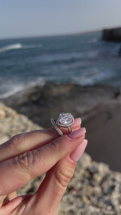 Irina Sterling Silver Ring Set